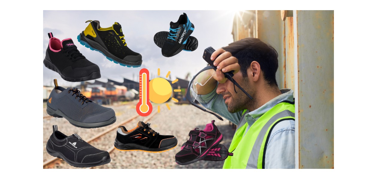 Buty robocze letnie – jak wybrać odpowiednie obuwie ochronne na ciepłe dni?